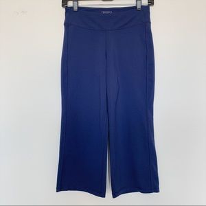 Athleta Navy Blue Cropped Yoga Pants Sz S